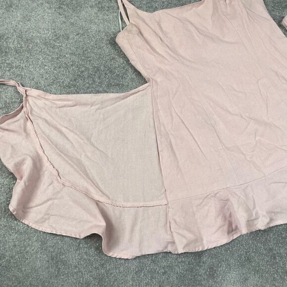 PRINCESS Polly Cottage Hill Mini Dress Women’s 4 Light Pink Back Zip Sleeveless - Picture 2 of 4